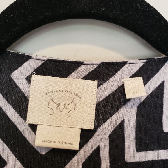 Anthropologie Vanessa Virginia Lena semi faux wrap dress Size XS - Picture 4 of 7